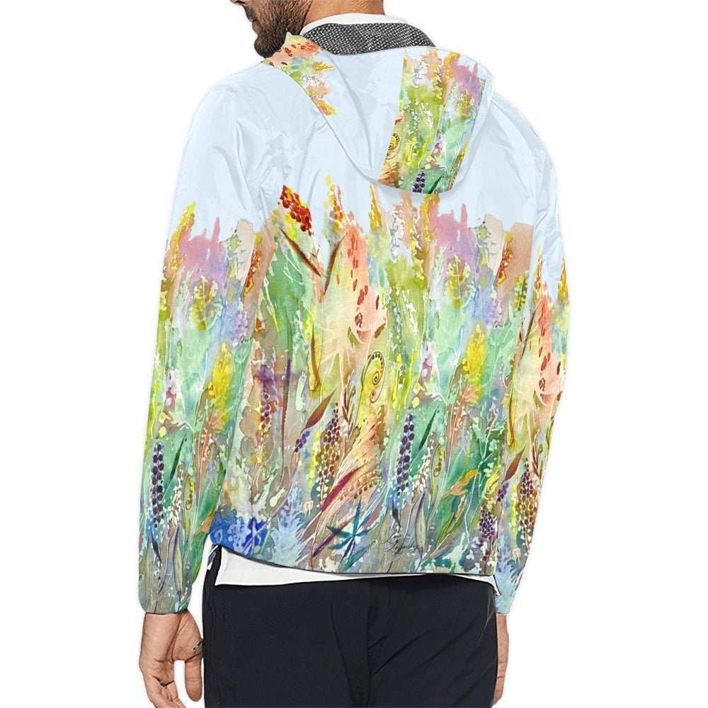 Blooming Melody Unisex Windbreaker - Lana Art Sweden