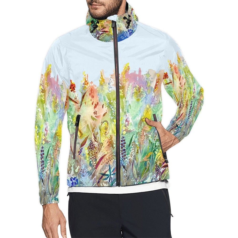 Blooming Melody Unisex Windbreaker - Lana Art Sweden