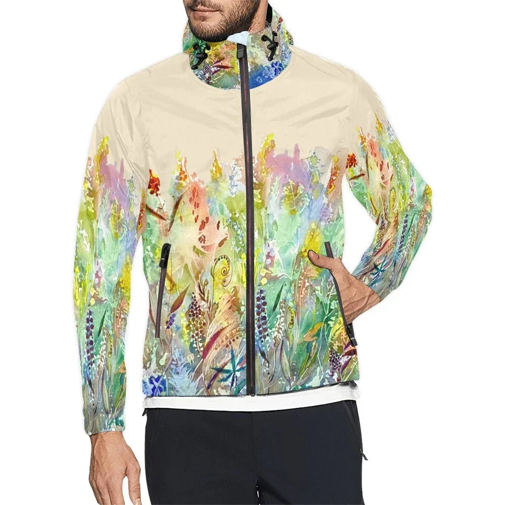 Shop Stylish Unisex Windbreaker Jacket | Lana Art Sweden