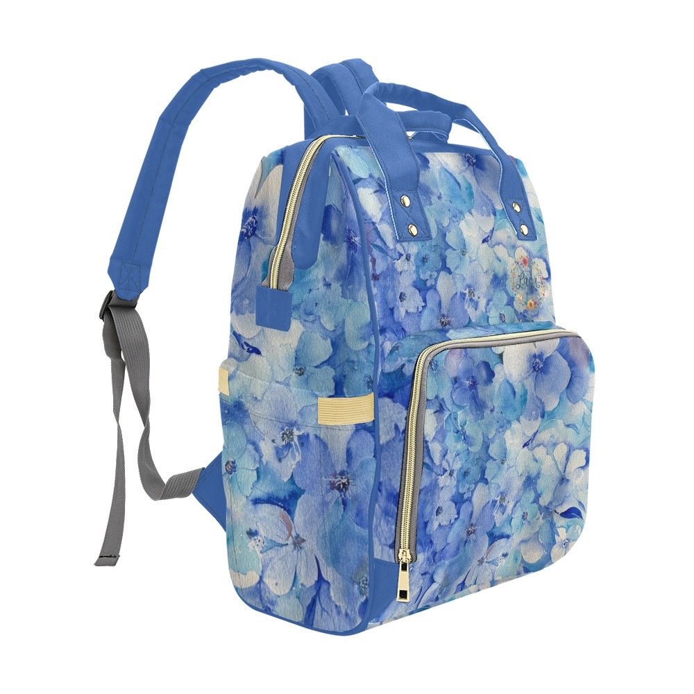 Blue Lawn Sky Multi - Function Travel, Diaper Backpack/Diaper Bag - Lana Art Sweden