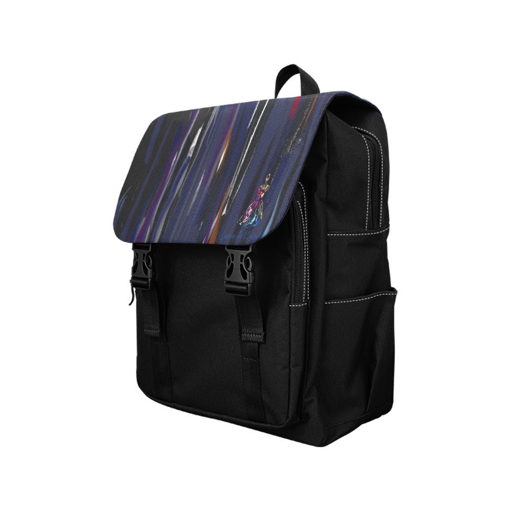 Blue Music Casual Backpack - Lana Art Sweden