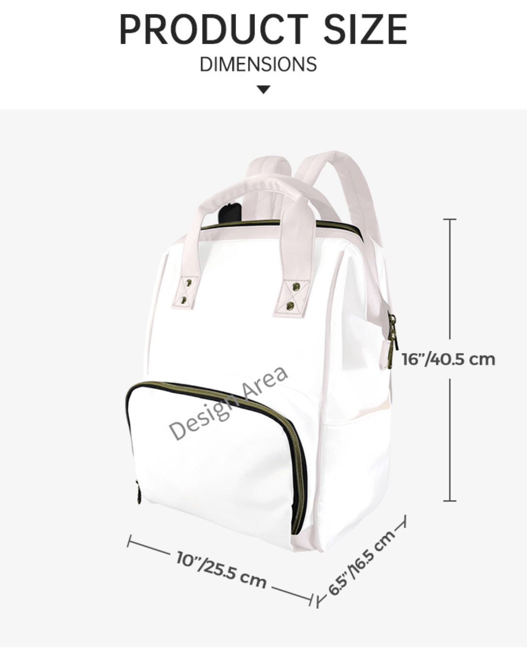 Blue Pears Multifunction Bag/Backpack - Lana Art Sweden