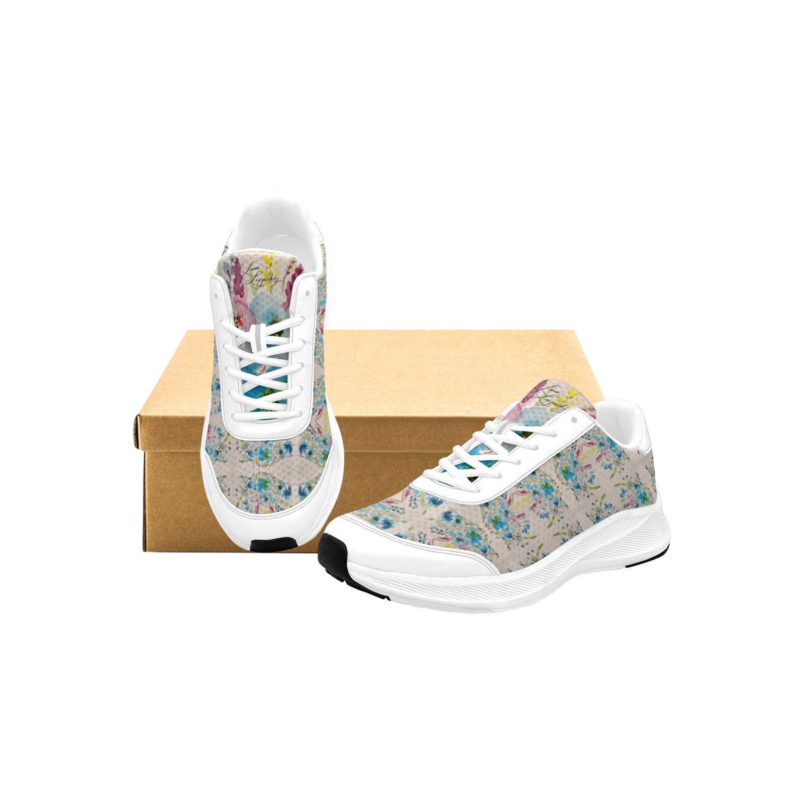 Blue Poppies Women's Mudguard Running Shoes - Lana Art Sweden