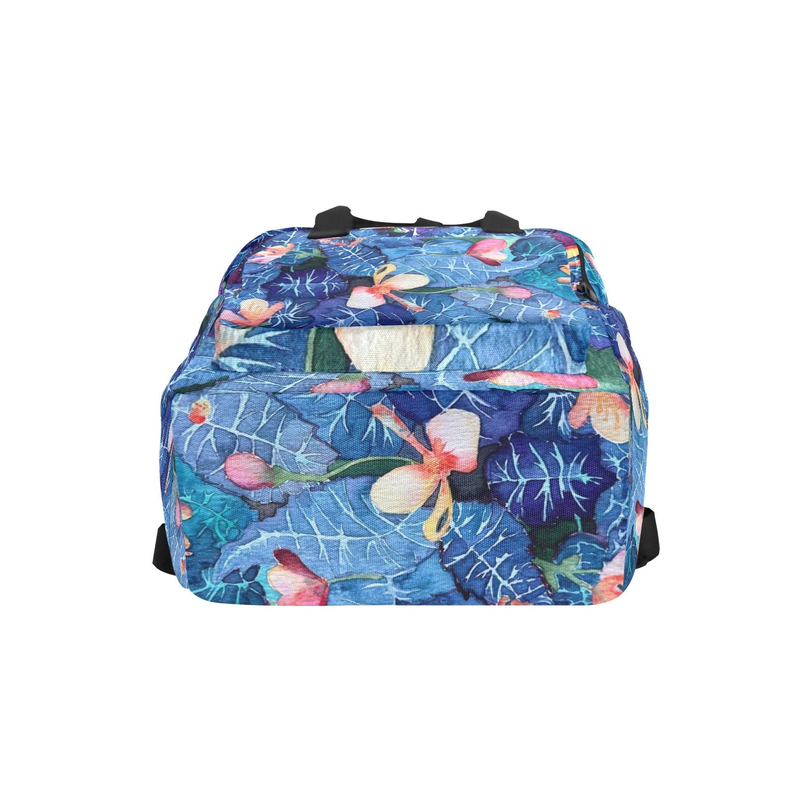 Blue Thorns Twin Handle Backpack - Lana Art Sweden