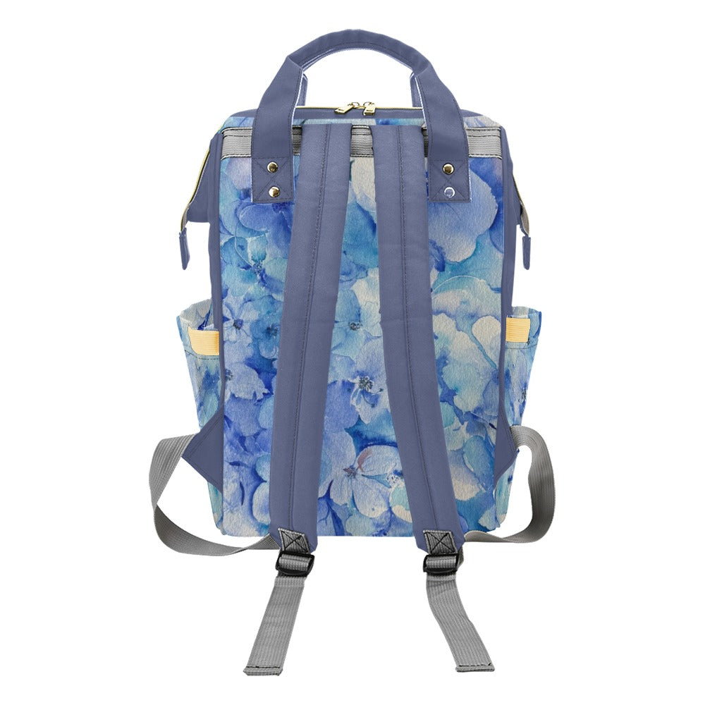 Blue Lawn Thunder Multi-Function Diaper Backpack/Diaper Bag (Model 1688)