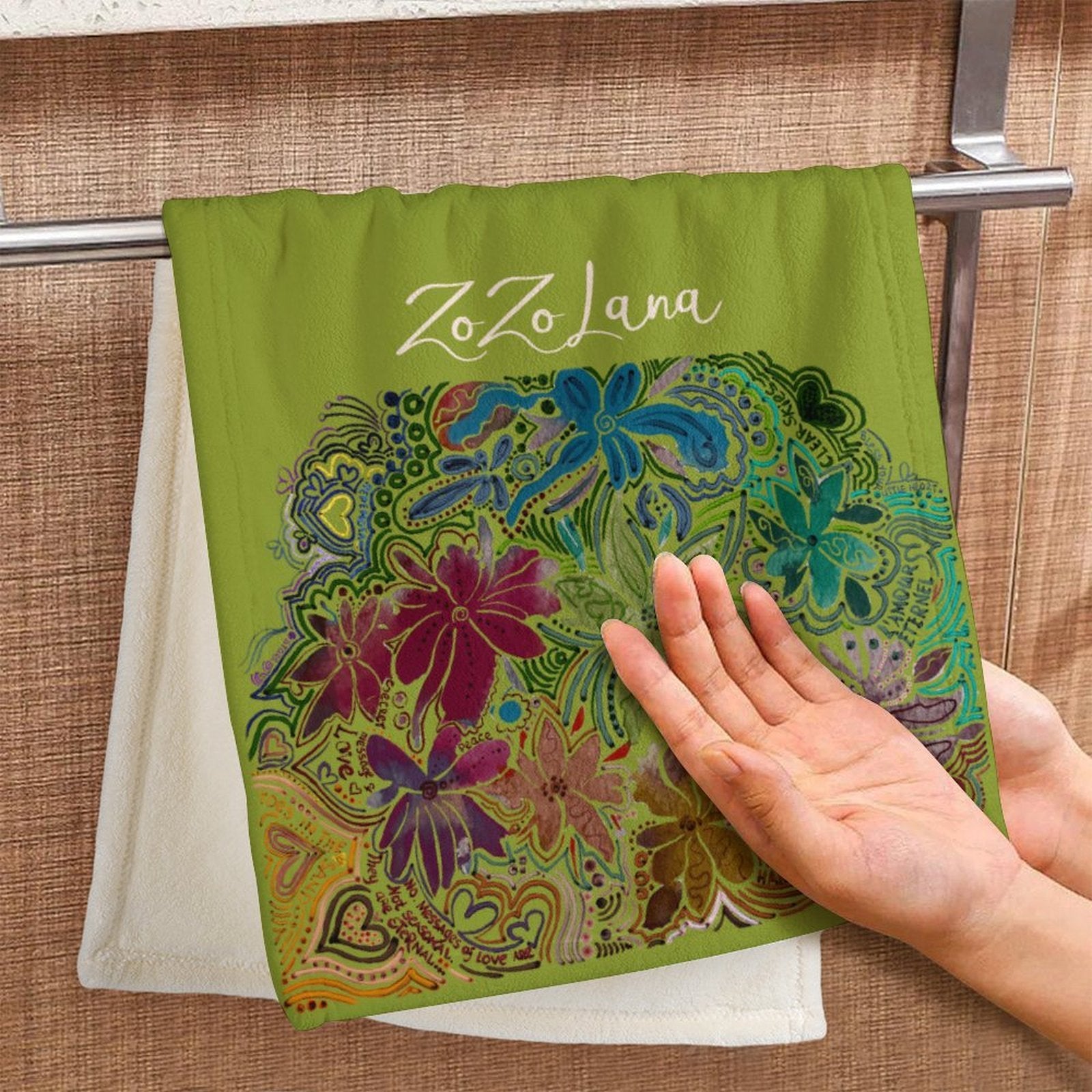 ZoZoLana Love Victorious Hand Towel