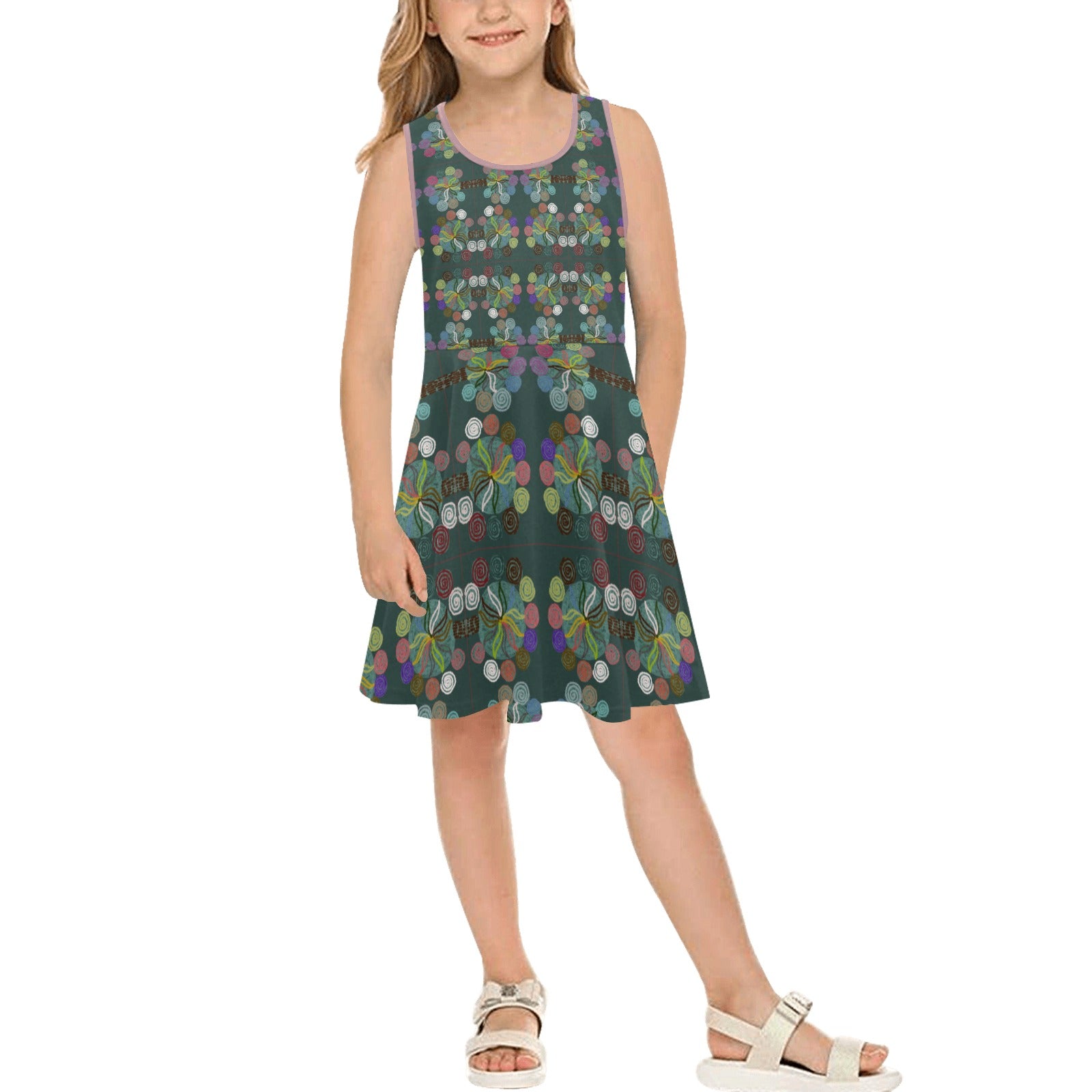 Magic Trees Girls' Sleeveless Sundress