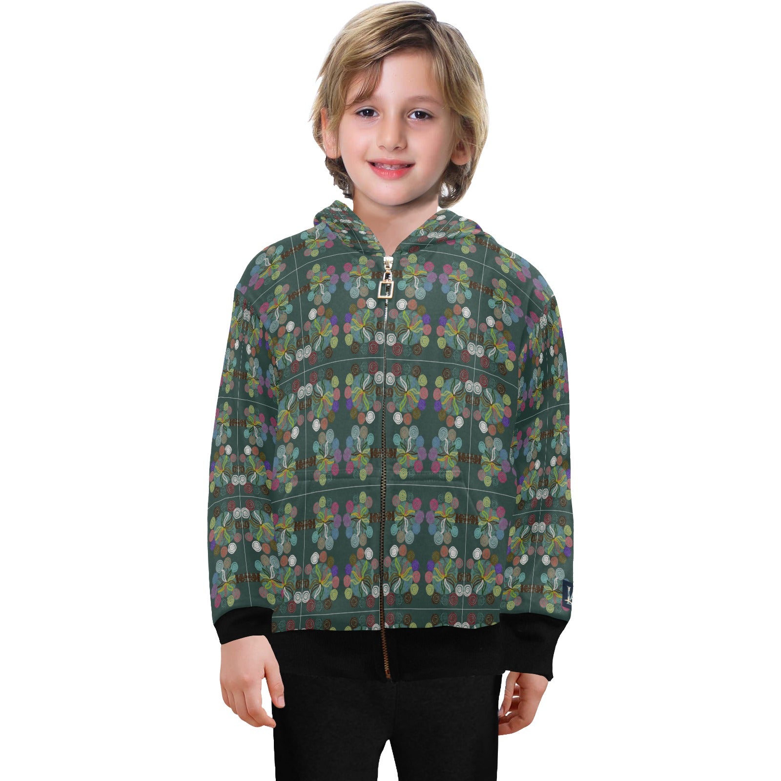Magic Trees Big Boys' Zip Up Hoodie (H58)