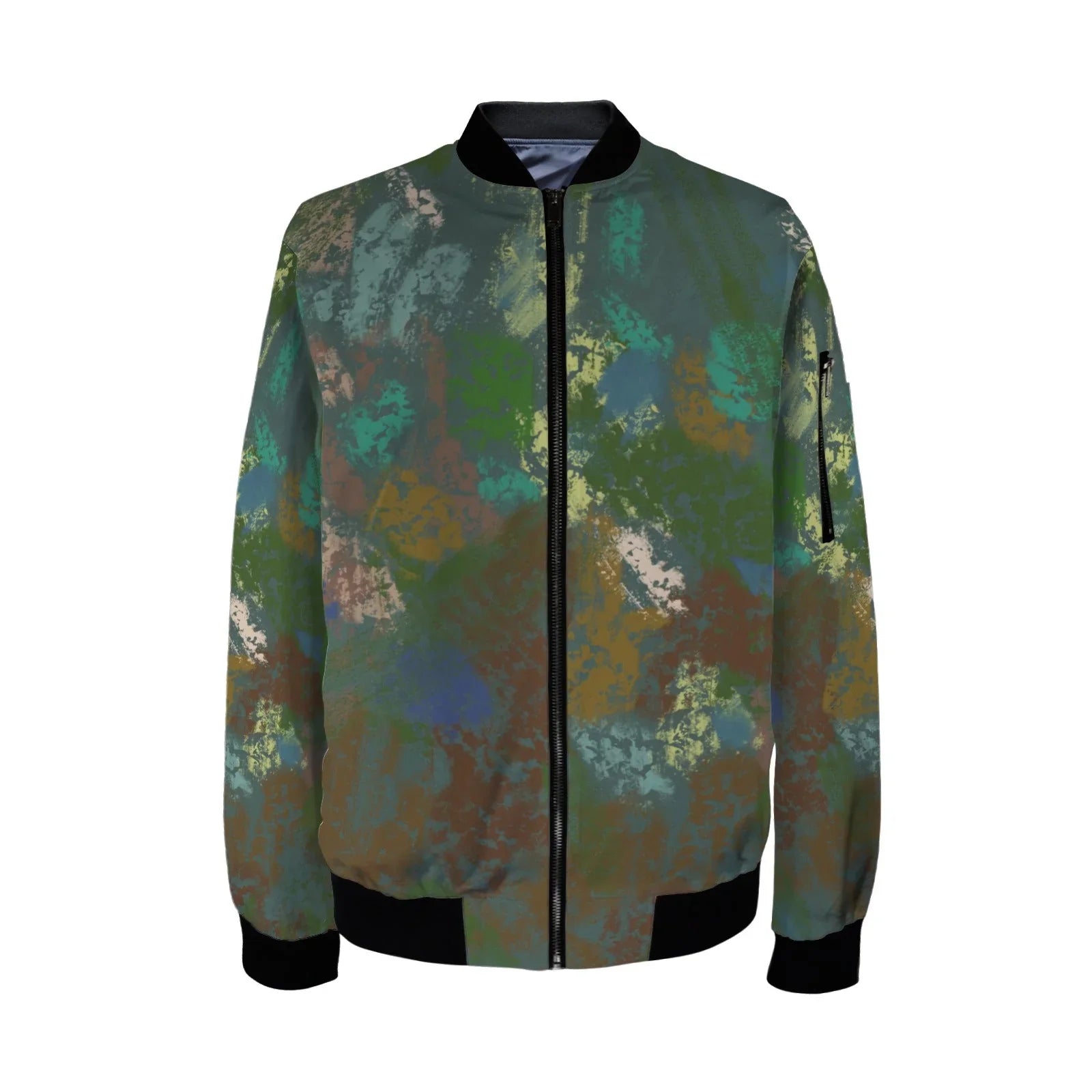 CamoLana Men's Bomber Jacket - Lana Art Sweden