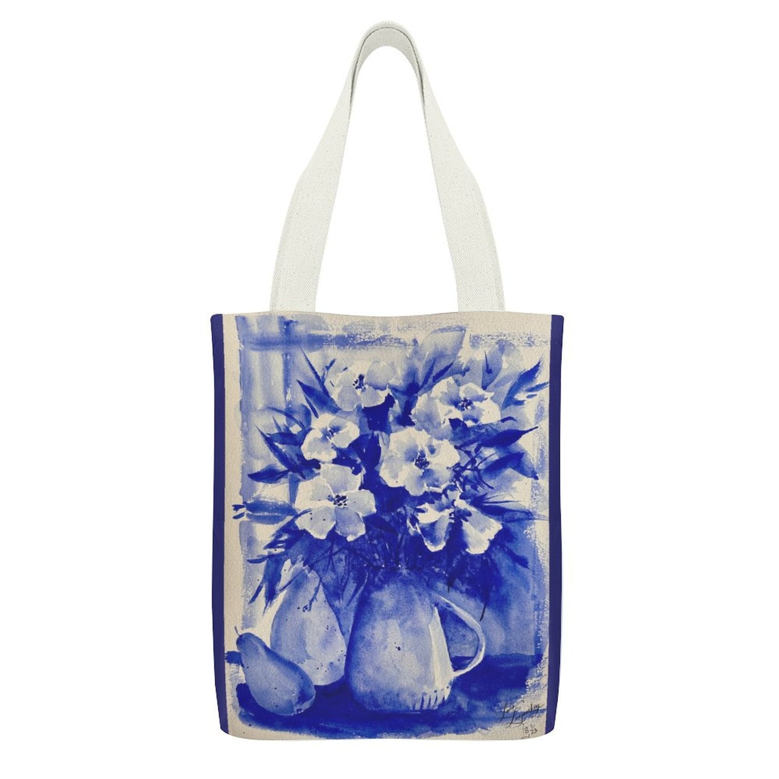 Canvas Tote Bag Single Canvas Tote Bag - 32x38CM (One - Sided Print) - Lana Art Sweden