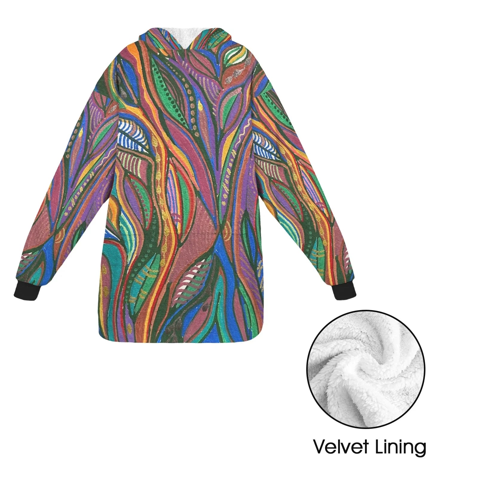 Lanterna Hoodie Blanket Blanket Hoodie for Women