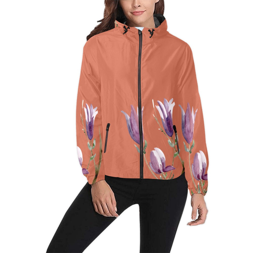 Magnolia Tangerine Unisex  Windbreaker