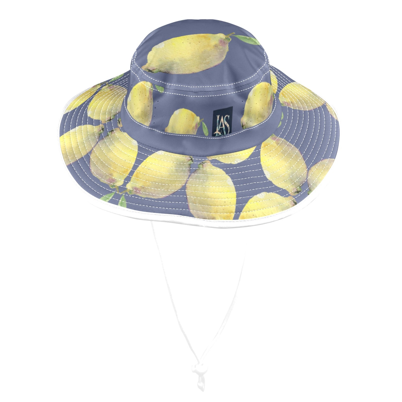 Lemon Dusk Wide Brim Bucket Hat