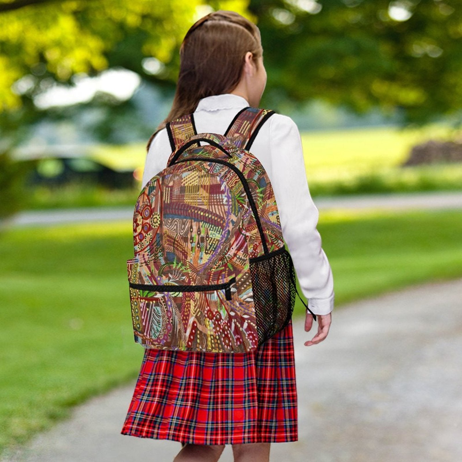 Children's backpack Brown Sophistication - Lana Art Sweden