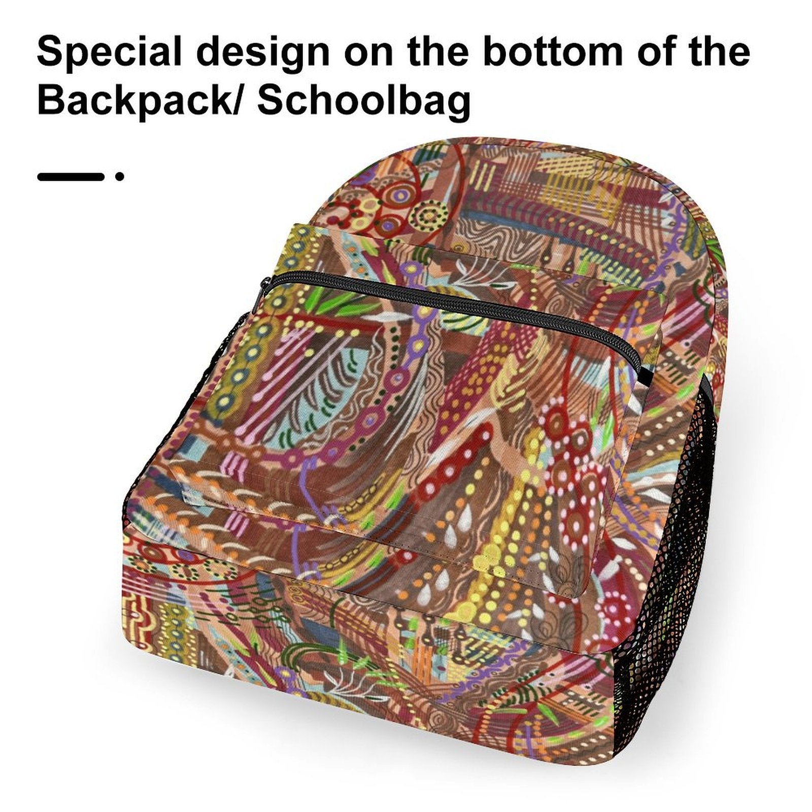 Children's backpack Brown Sophistication - Lana Art Sweden