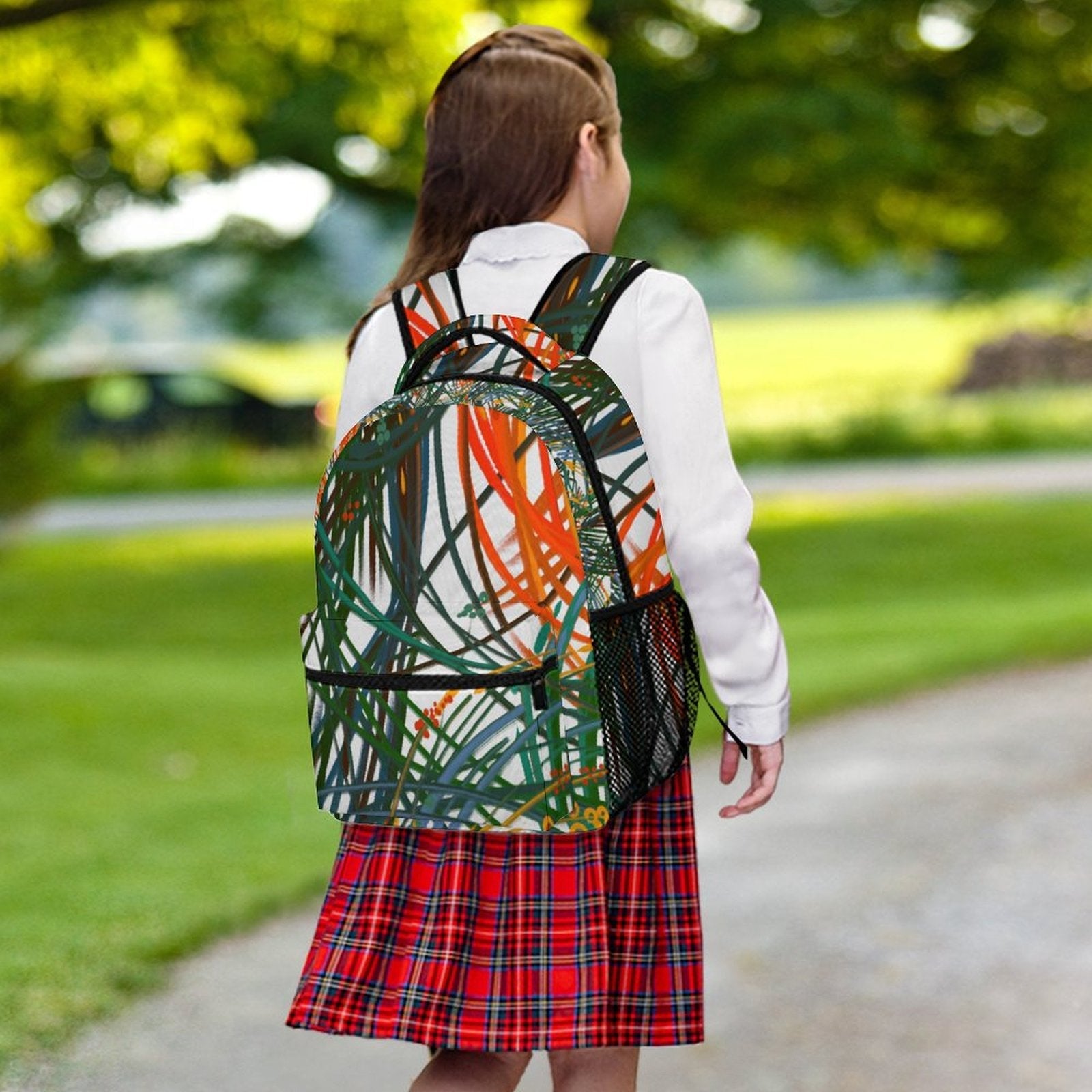 Children's backpack Grass in the Wind - Lana Art Sweden