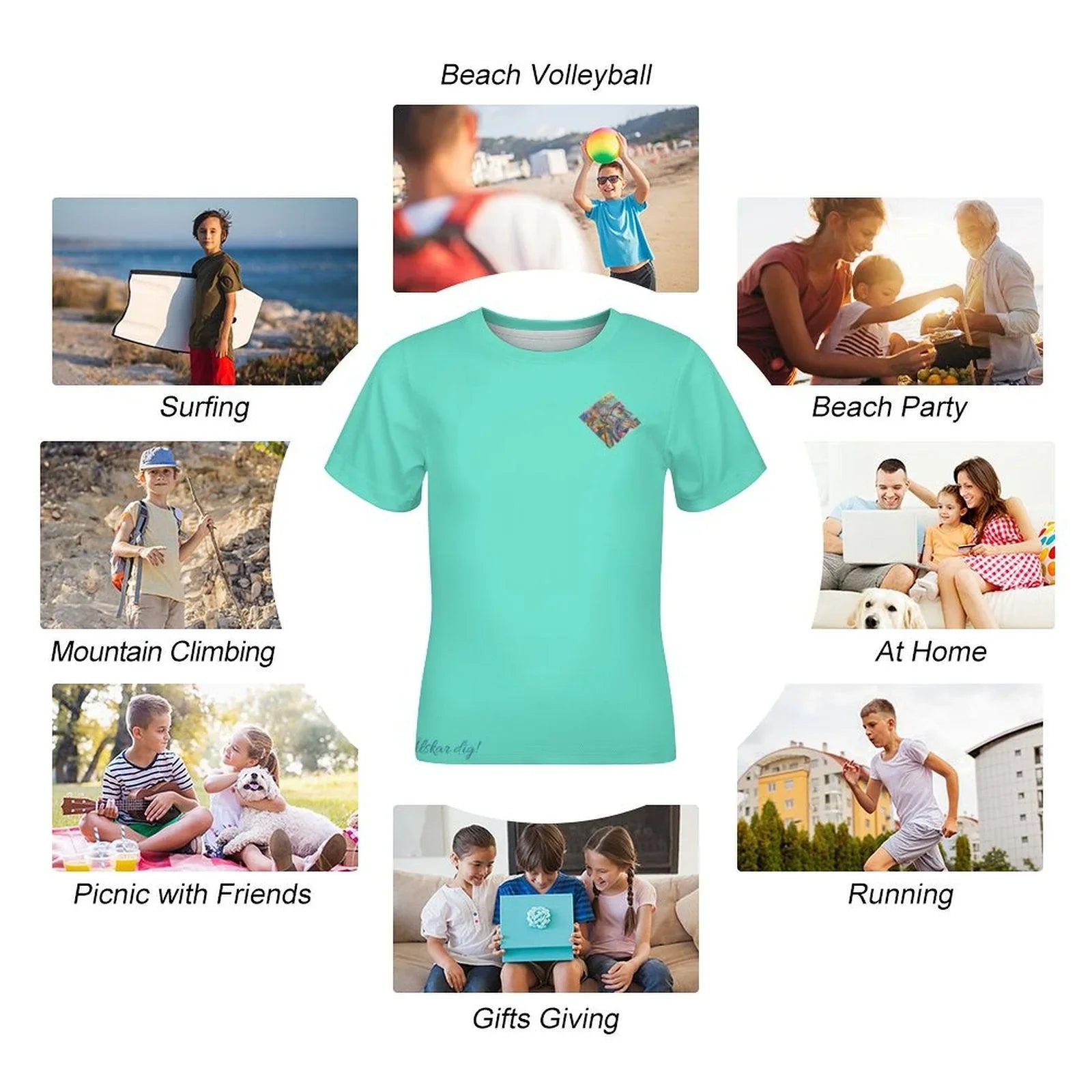 Children's T-shirt Children's T-shirt - Lana Art Sweden