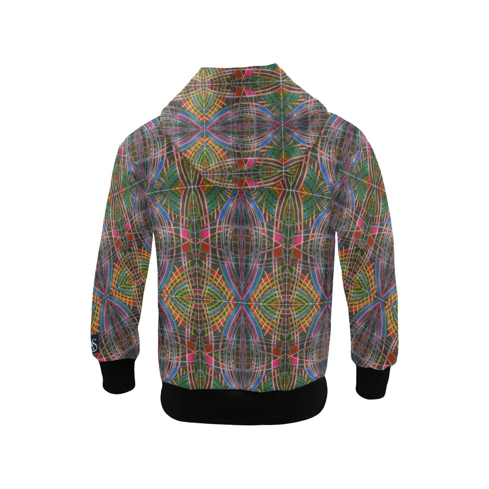 Cosmos Big Boys' Zip Up Hoodie (H58) - Lana Art Sweden