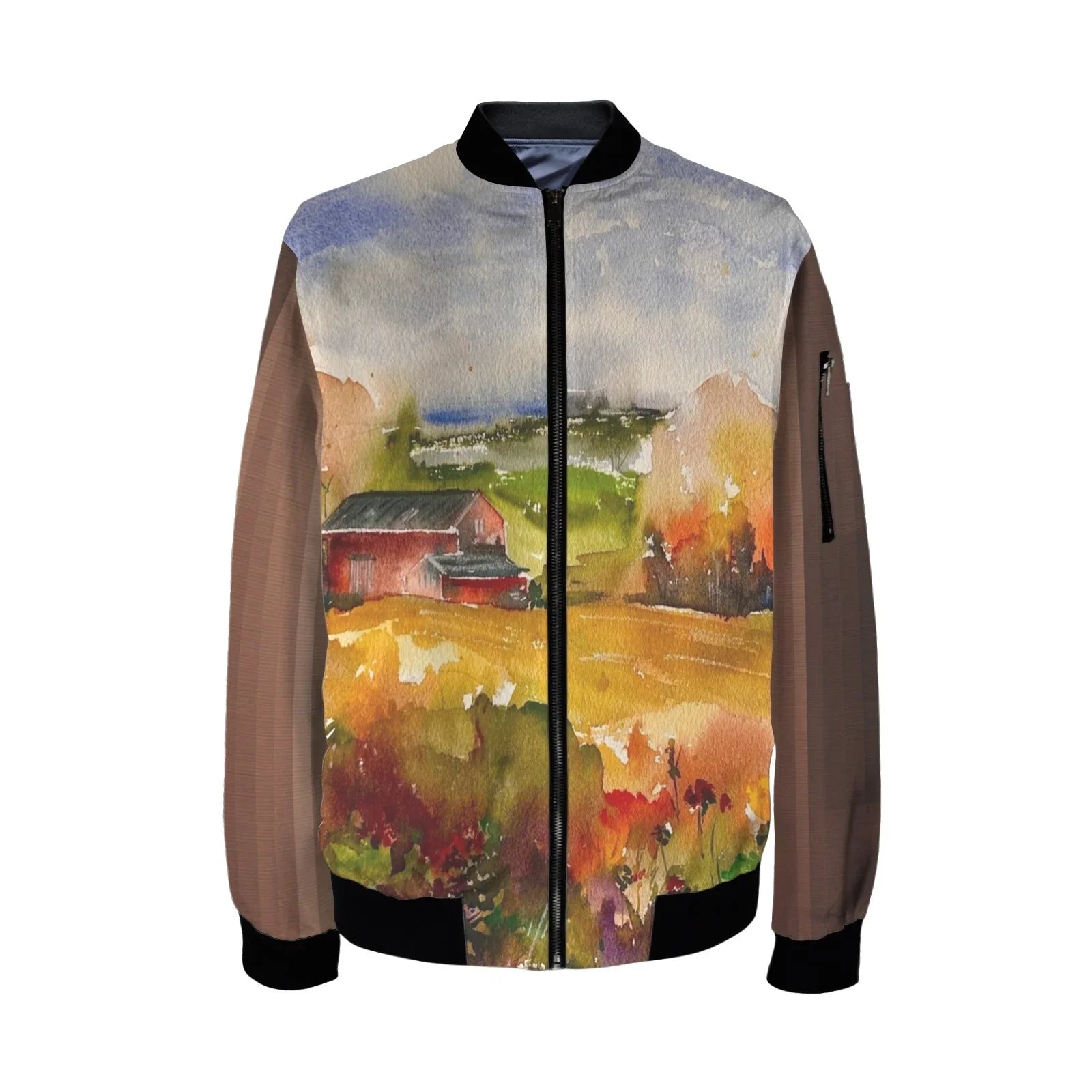 Countryside Bomber Jacket - Lana Art Sweden