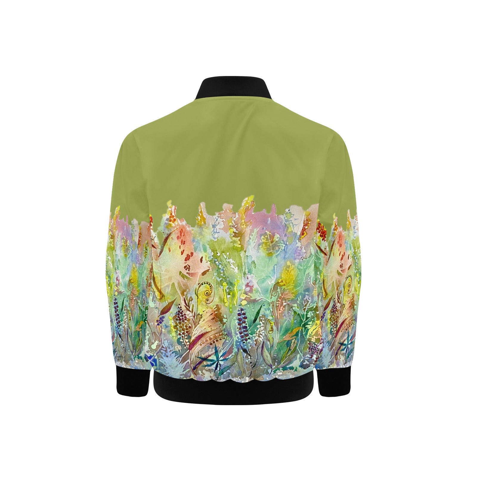 Merry Lawn Kids' Bomber Jacket with Pockets (Model H40)