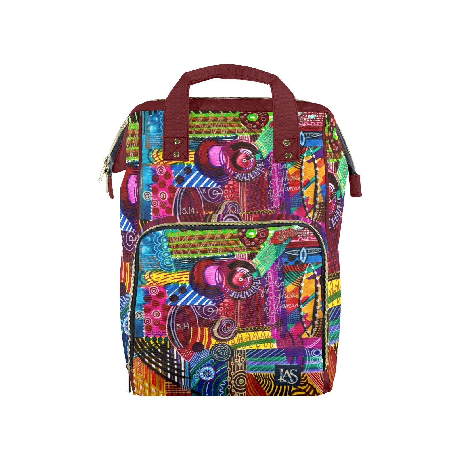 Infinity Bloom Tatiana Multi-Function Travel Diaper Bag-Large
