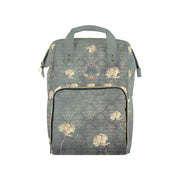 Damaskus Tulip Multi - Function Travel Diaper Bag - Large - Lana Art Sweden