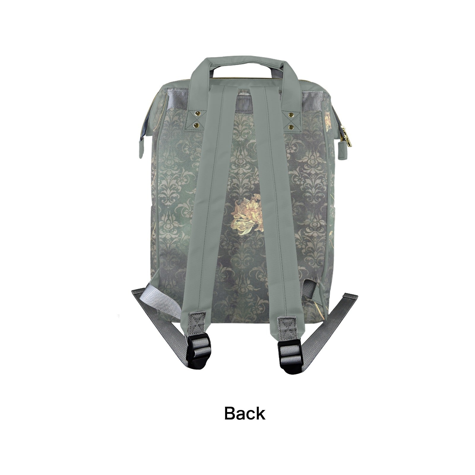 Damaskus Tulip Multi - Function Travel Diaper Bag - Large - Lana Art Sweden