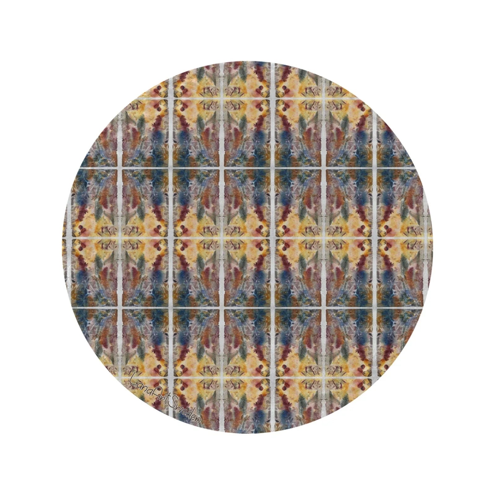 Designer Ultra - Soft Round Blankets - Lana Art Sweden