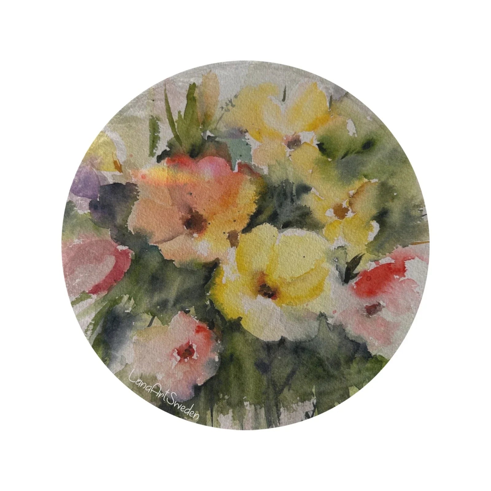 Designer Ultra - Soft Round Blankets - Lana Art Sweden