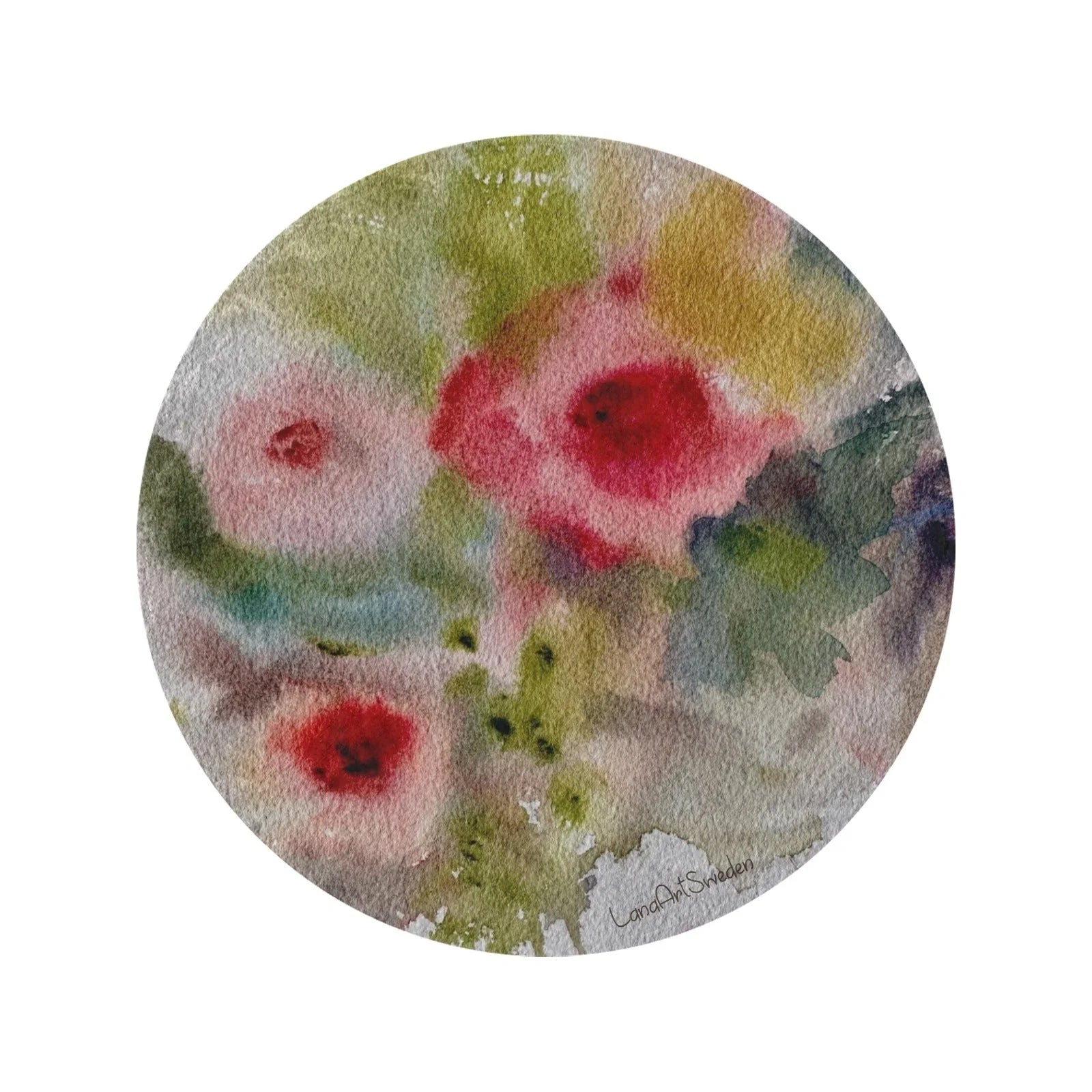 Designer Ultra - Soft Round Blankets - Lana Art Sweden