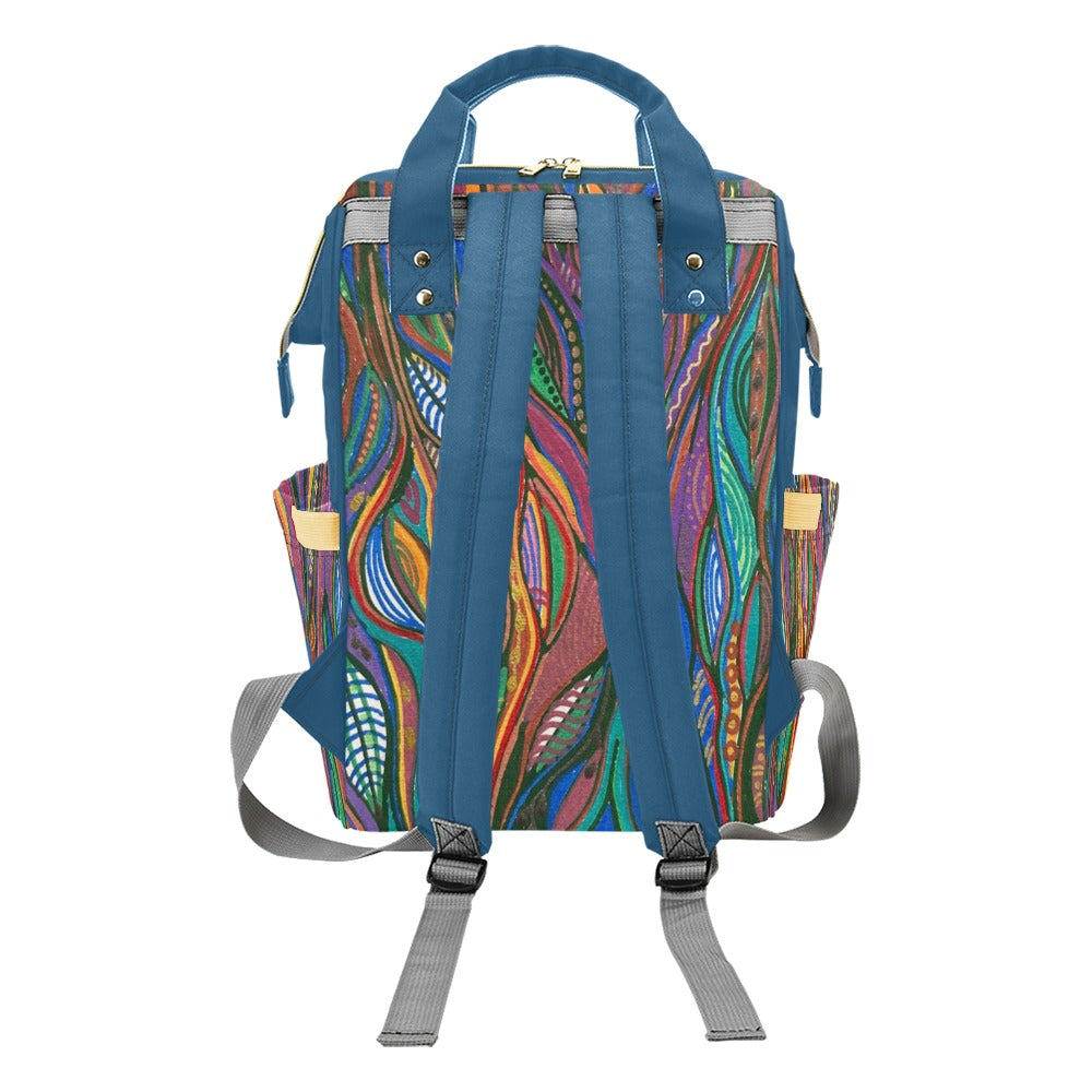 Lanterna Multi-Function Backpack/Diaper Bag