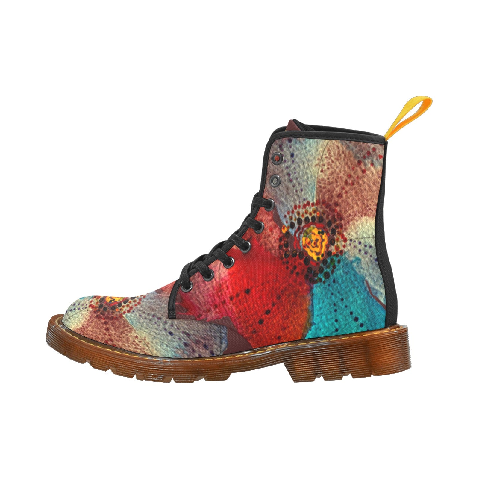 Grand Fleur ZoZo Nylon Canvas Boots For Women Model 1203H