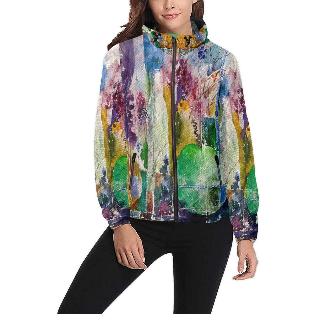 Green Apple Unisex Windbreaker