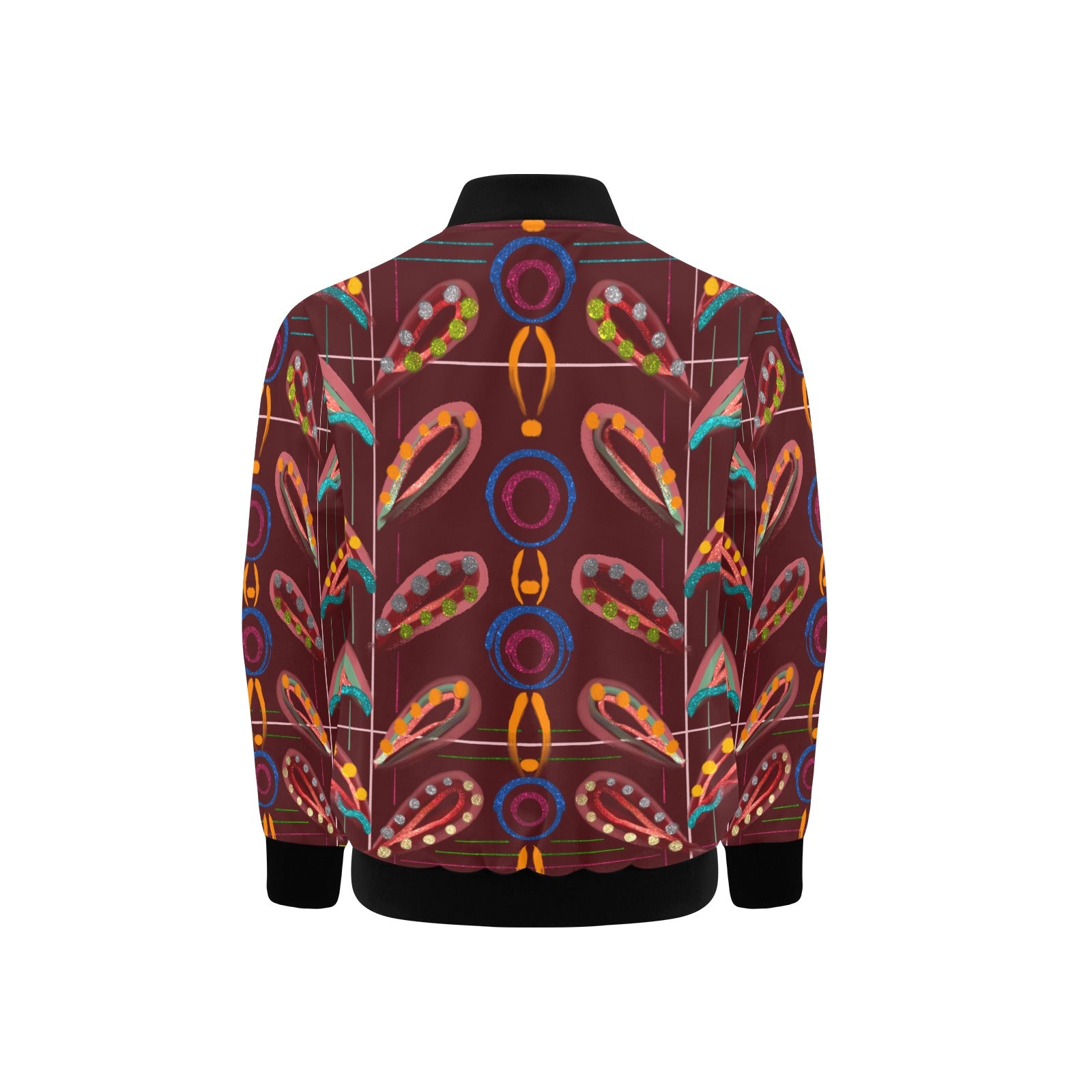 Exotic Peas Kids' lined My City Bomber Jacket with Pockets