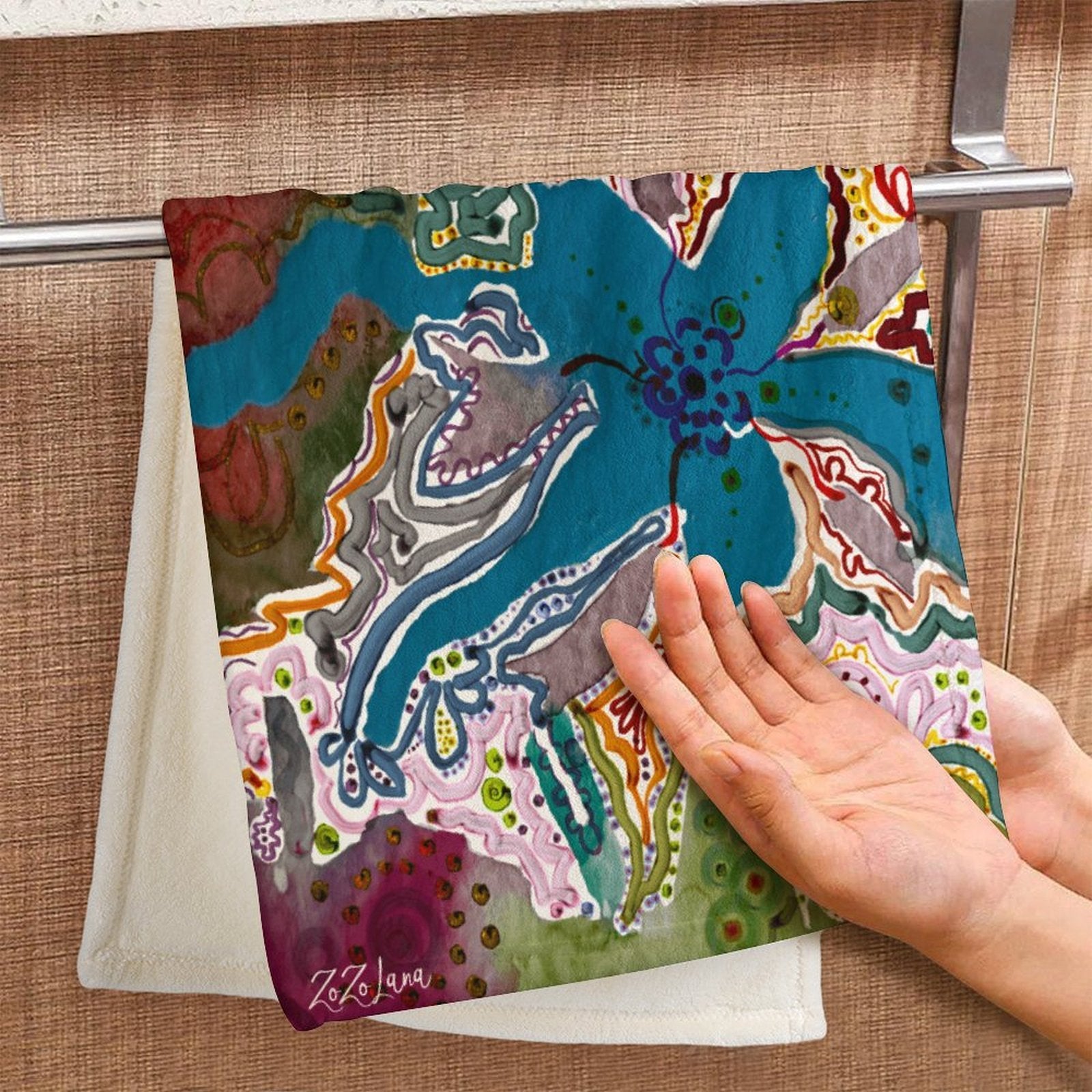 ZoZoLana Forever Love Hand Towel