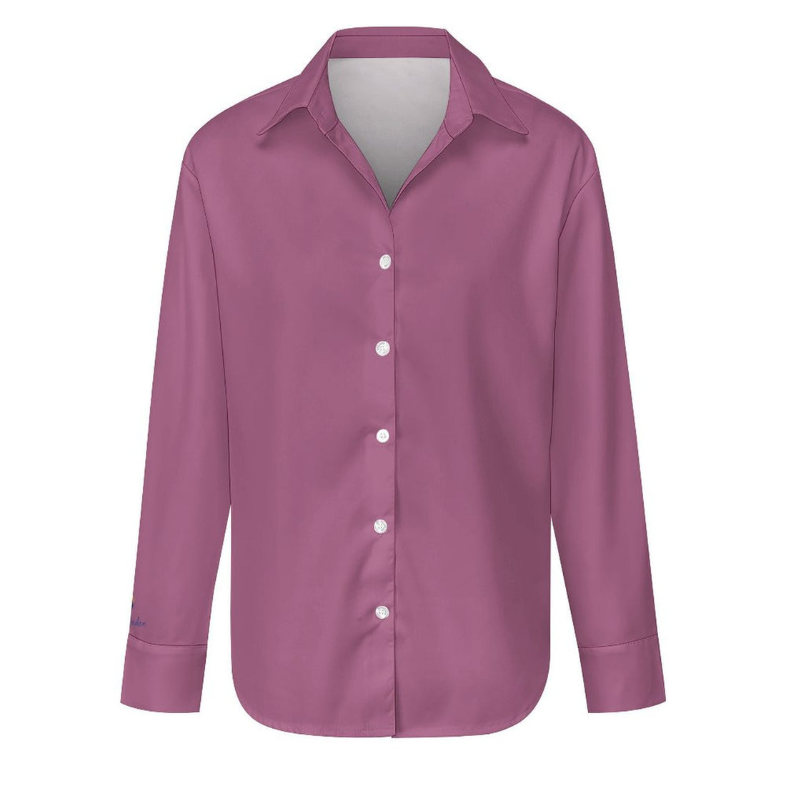 Women's Long-Sleeve Shirt, dusty rose