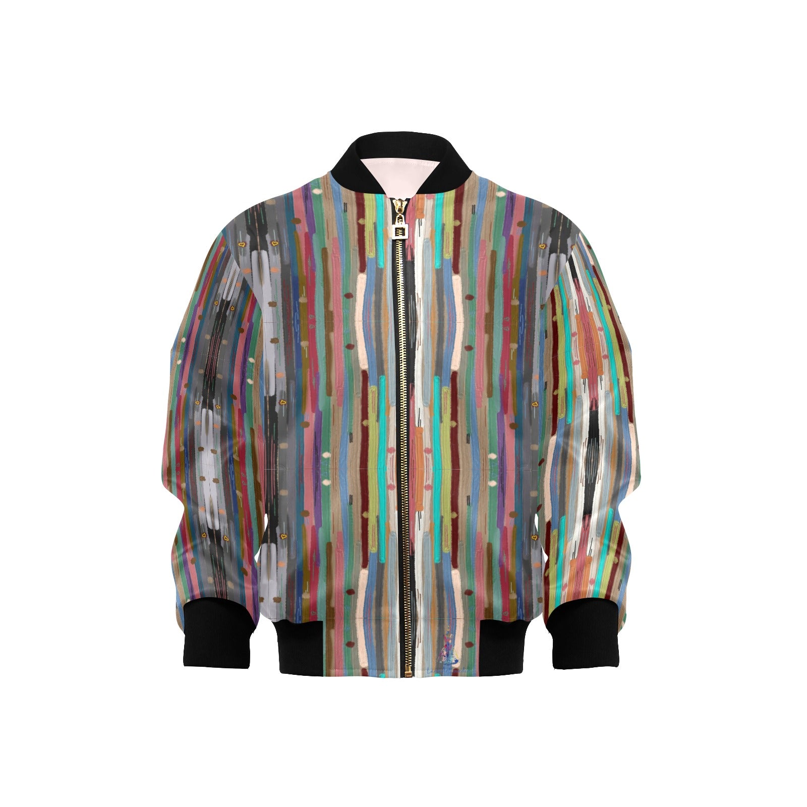 Colors 2025 Kids' Bomber Jacket with Pockets (Model H40)