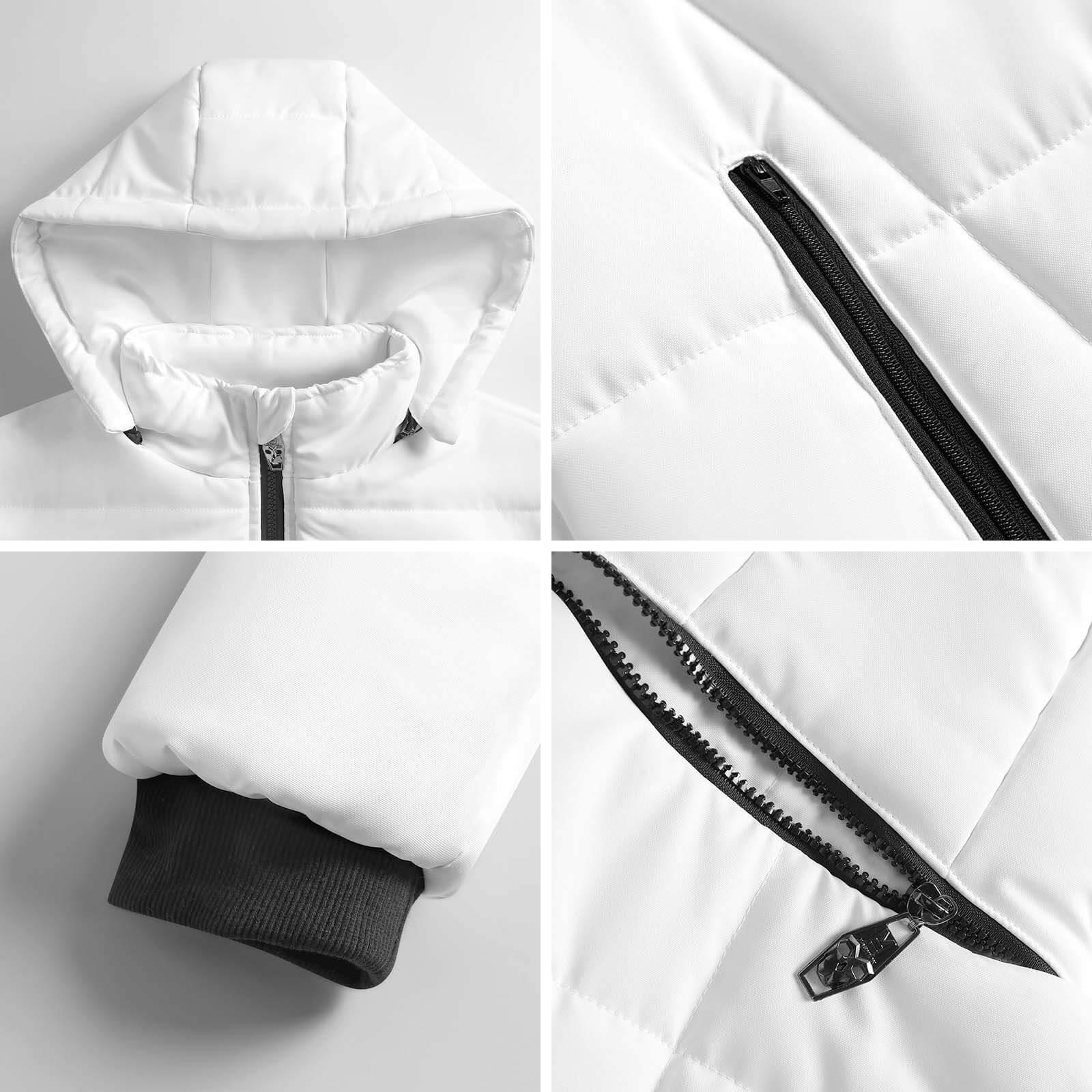 Damascus Tulip Women's Hooded Puffer Coat