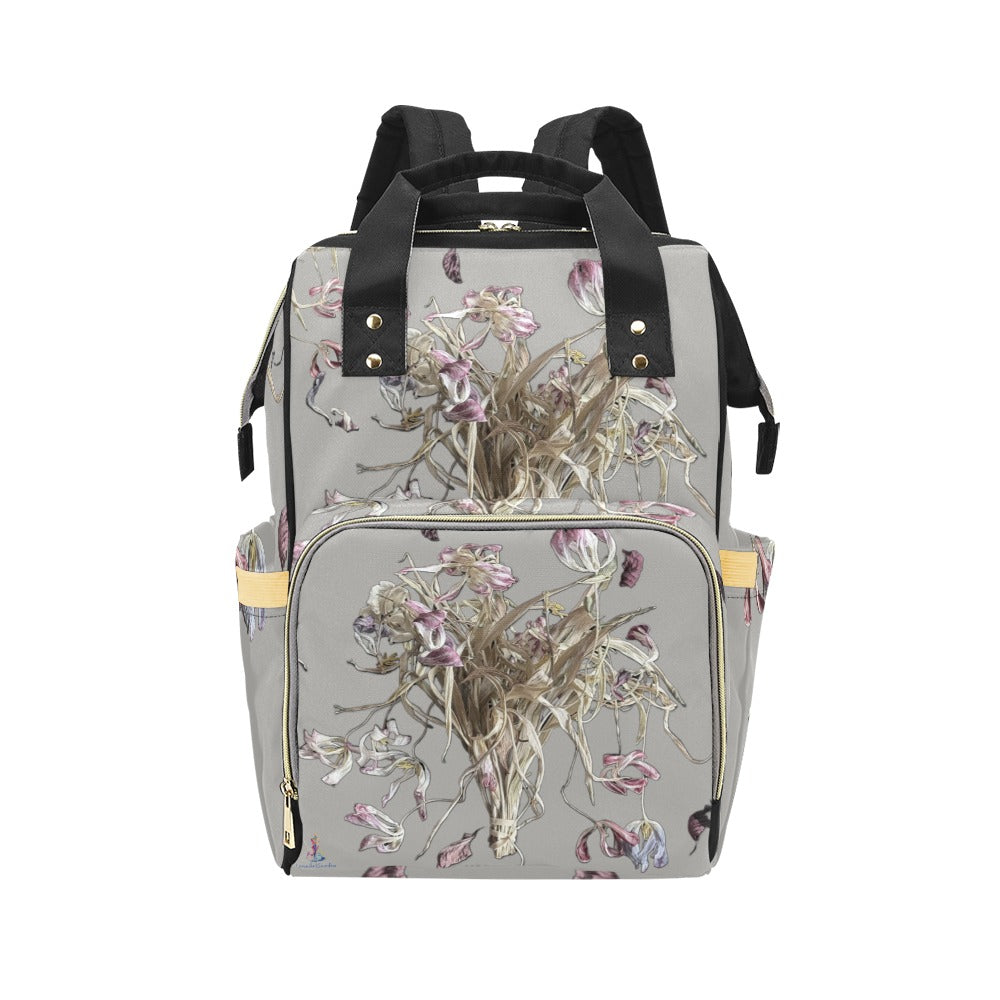 Tulip Drama Northern Droplet Multi-Function Diaper Backpack/Diaper Bag