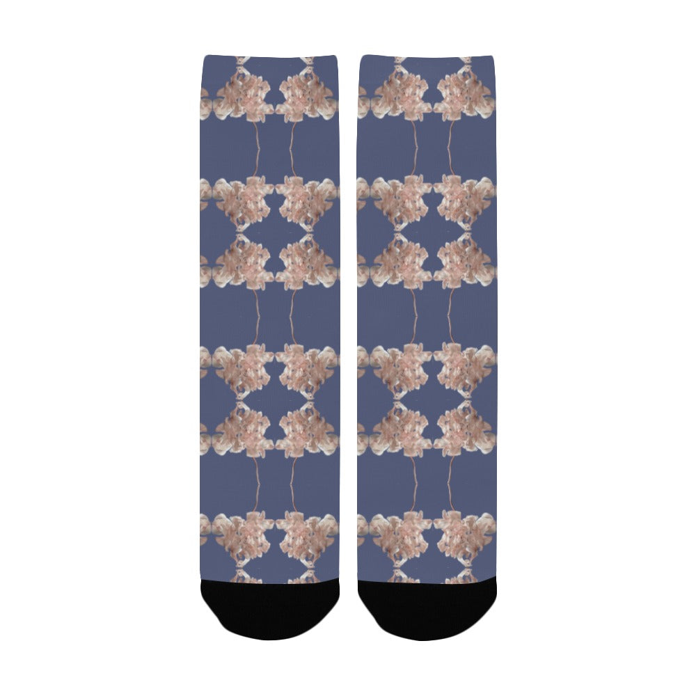 Shaggy Tulip Dusk Women's Custom Socks