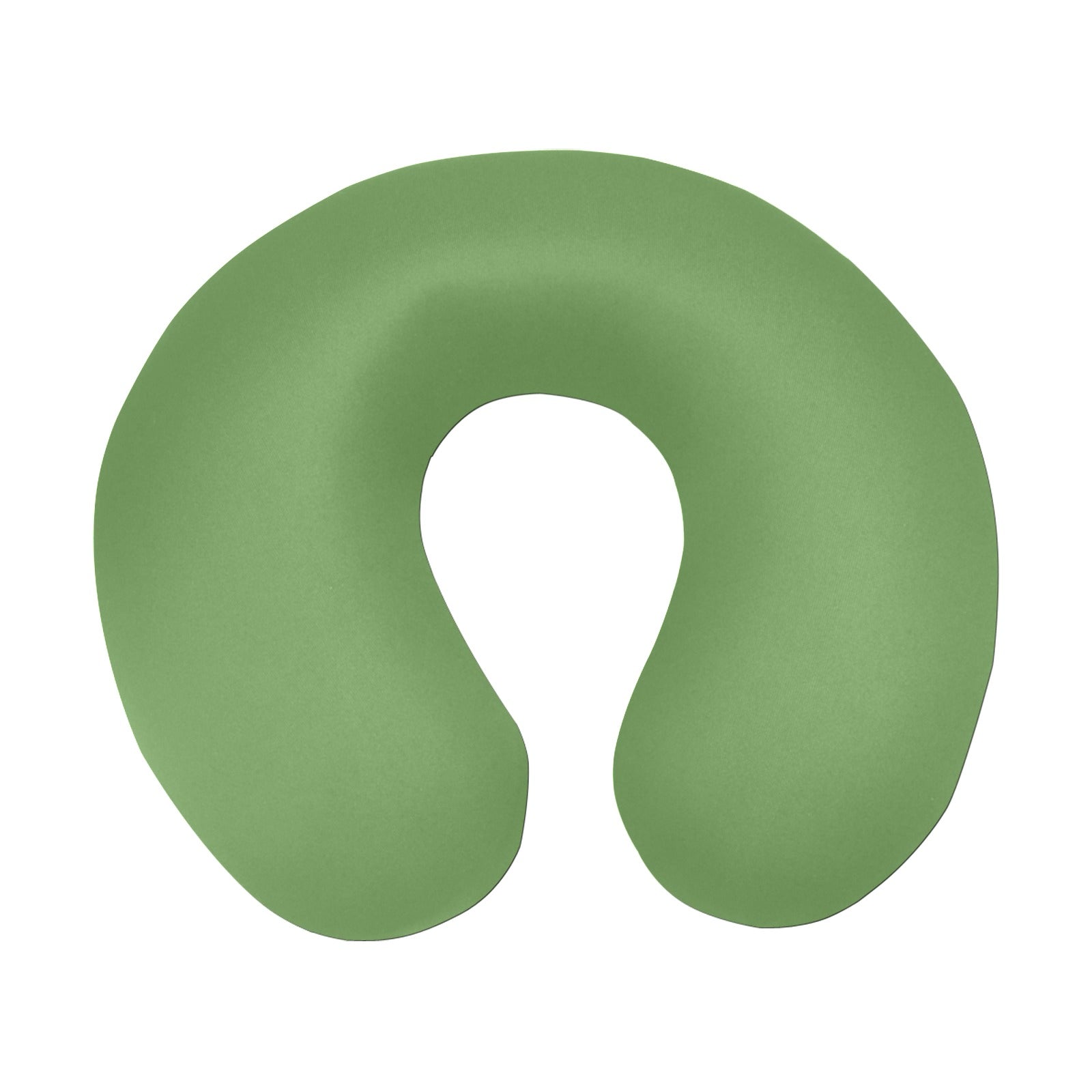 Fantasy Leaf Light Green U-Shape Travel Pillow