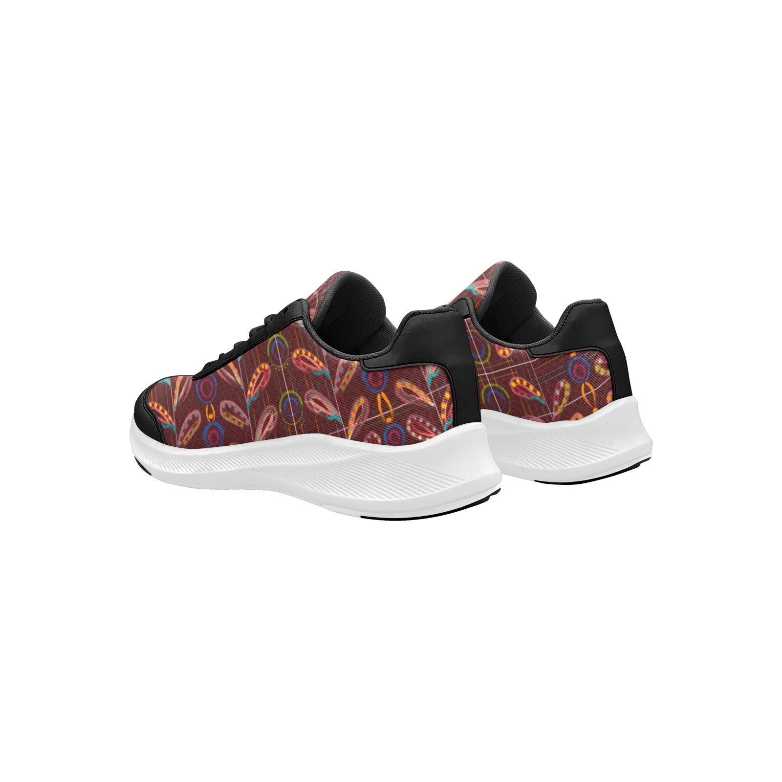 Exotic Peas black Women's Mudguard Running Shoes - Lana Art Sweden