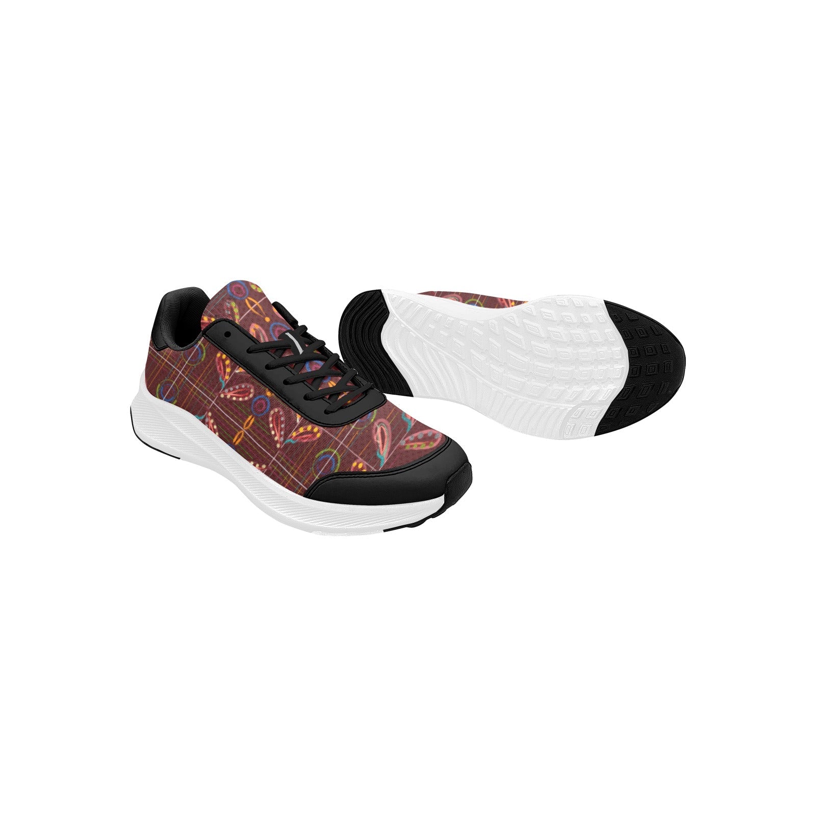 Exotic Peas black Women's Mudguard Running Shoes - Lana Art Sweden