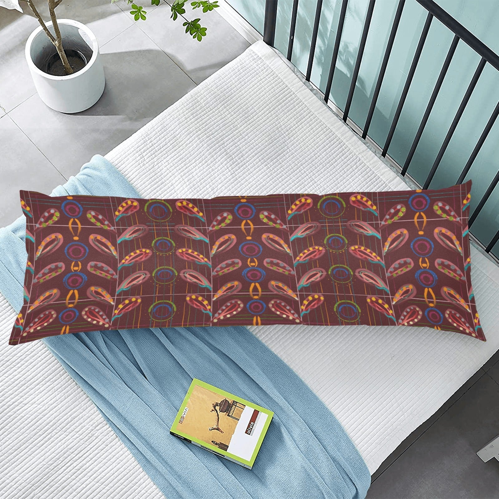 Exotic Peas Body Pillow Case 20" x 54" - Lana Art Sweden