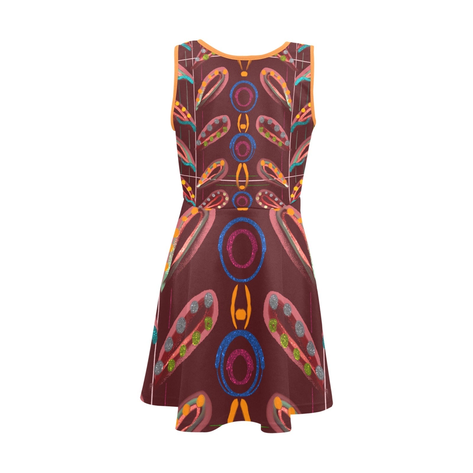 Exotic peas Girls' Sleeveless Sundress - Lana Art Sweden