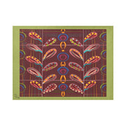 Exotic Peas Green Placemat 14’’ x 19’’ (Set of 4) - Lana Art Sweden