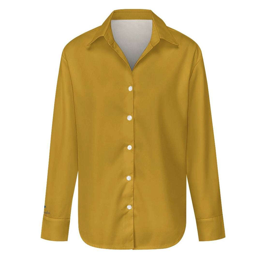 Women's Long-Sleeve Shirt, mustard