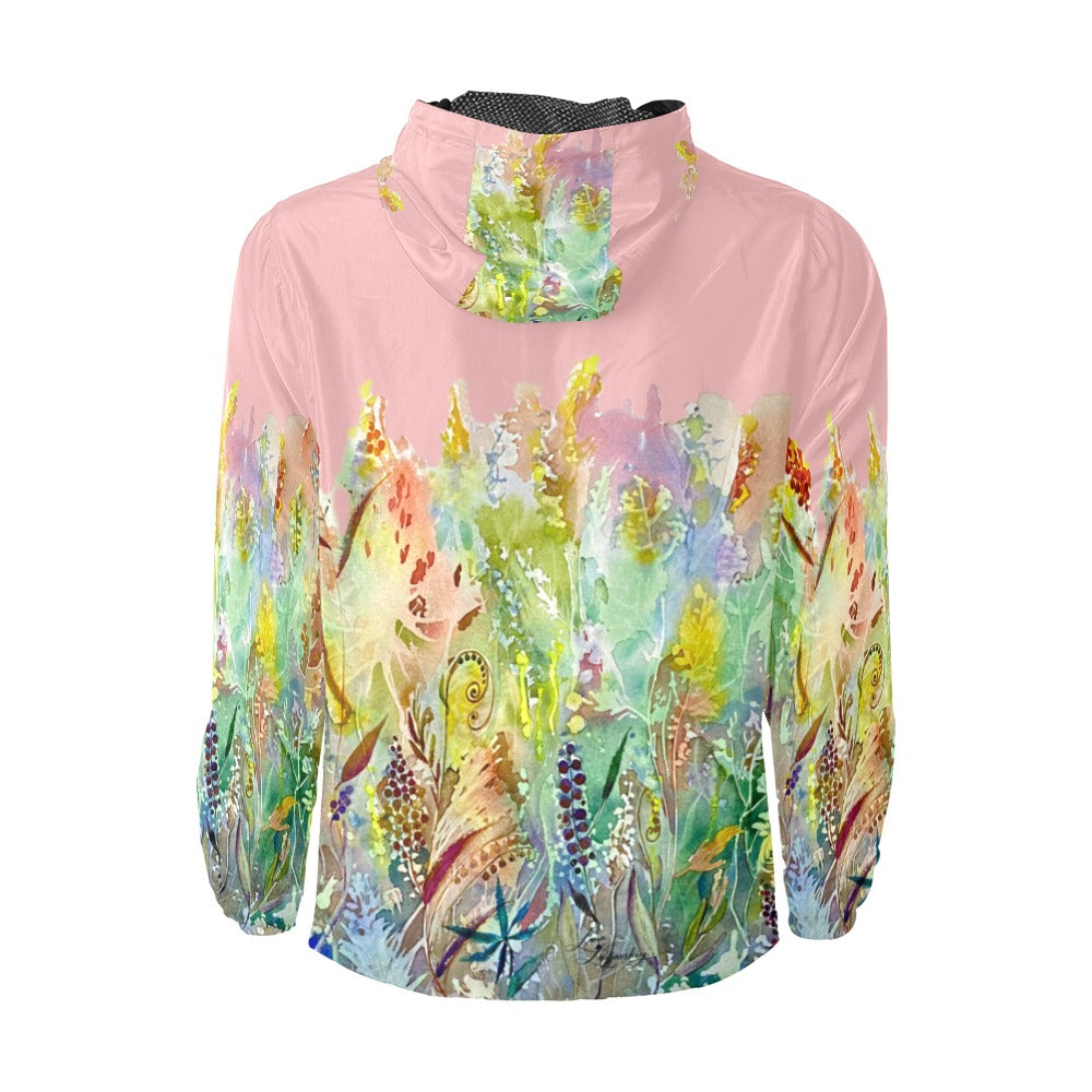 Blooming Melody Orchid Unisex  Windbreaker