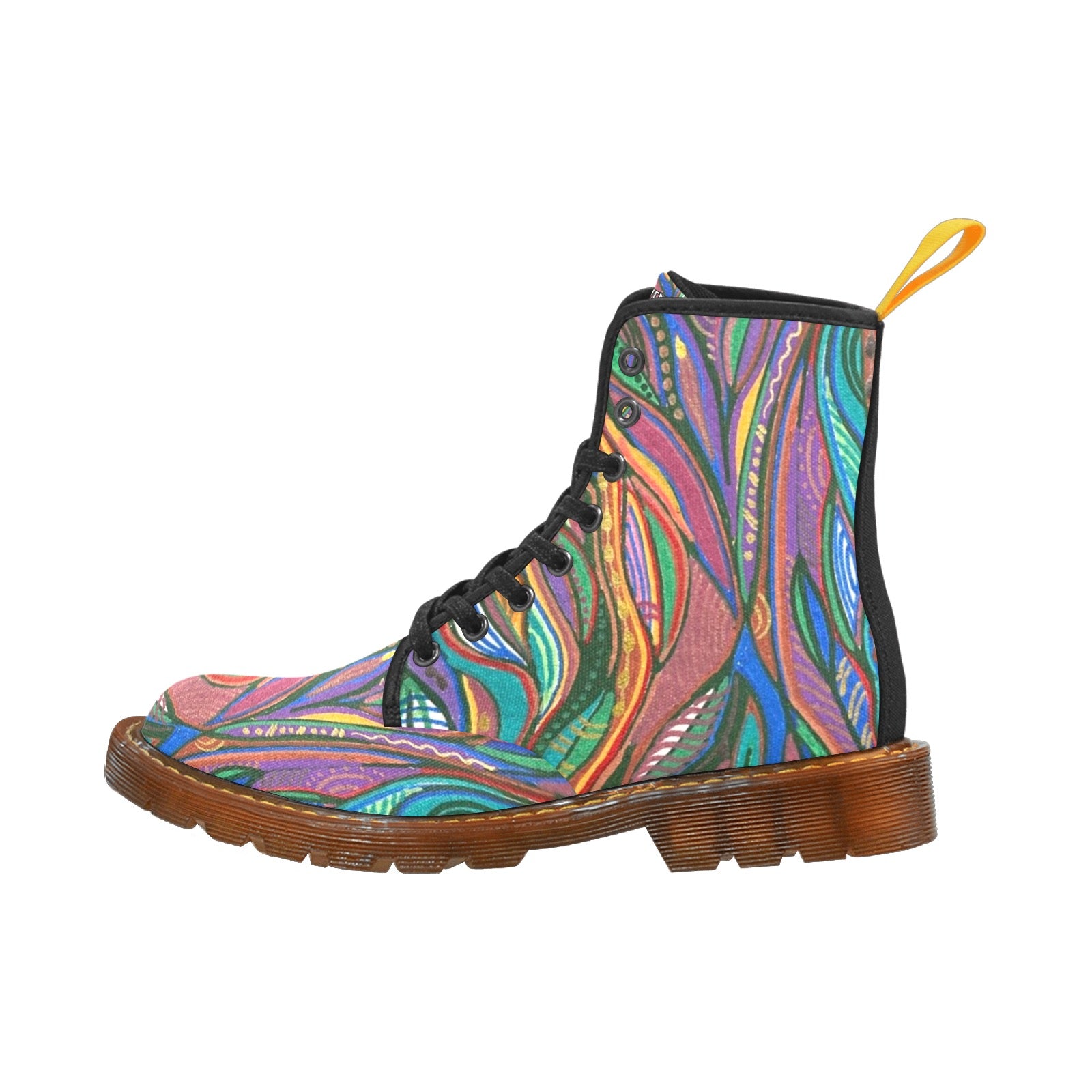 Lanterna Canvas Combat Women's Boots