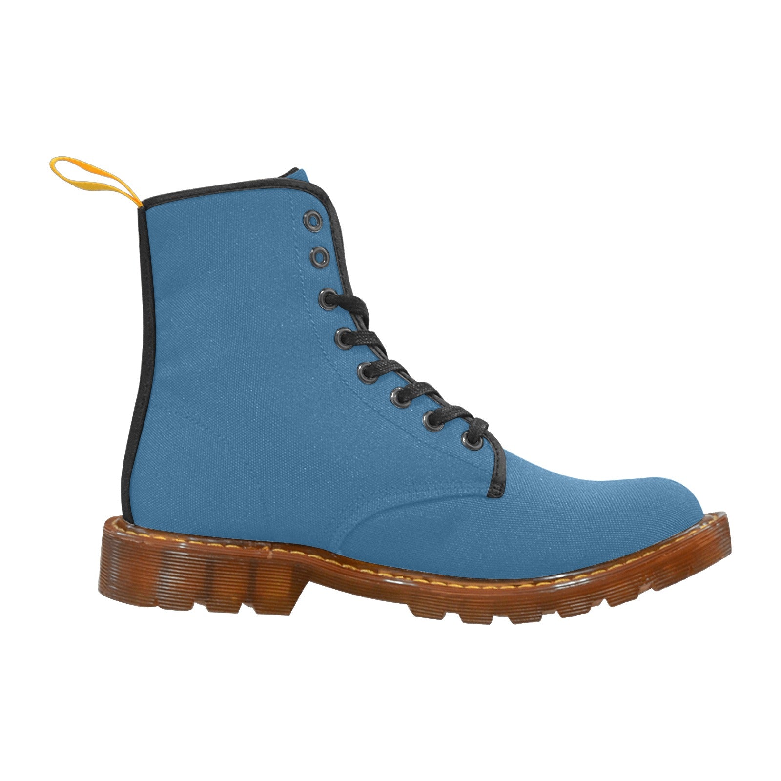 Lyons Blue Custom Canvas Boots For Women Model 1203H